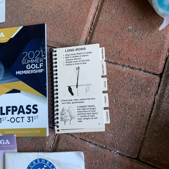 Golf accessories collectible booklets and golf pass books - Picture 2 of 5